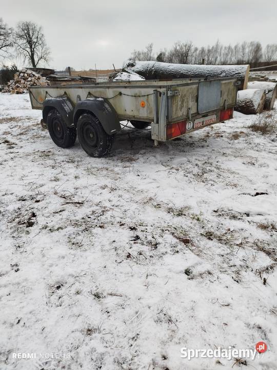 Przyczepa towarowa z hamulcem towarowe Dąbie