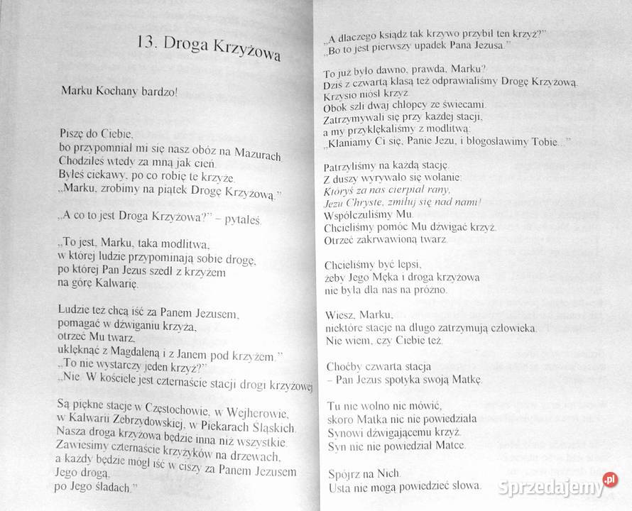 Listy do ks Tymoteusz Chełm sprzedam