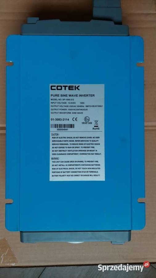 Przetwornica Napięcia DCAC 12230V świętokrzyskie sprzedam