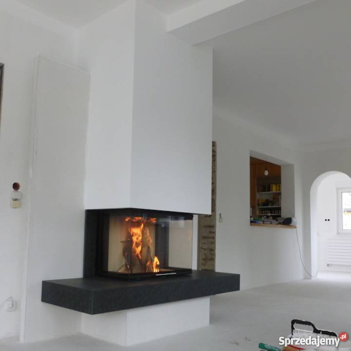 Kominek narożny nowoczesny mazowieckie prawy Warszawa