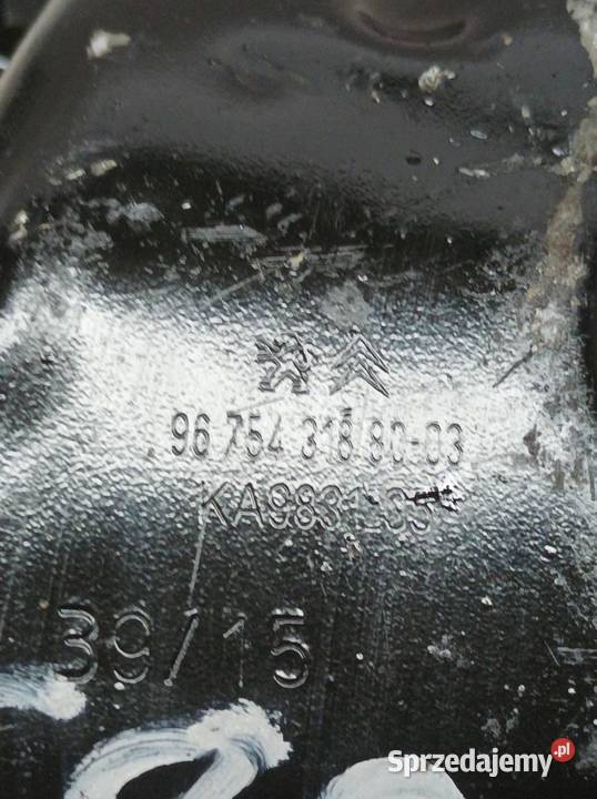 MISKA OLEJOWA 9675431880 12 VTI PURE TECH Smarowanie silnika