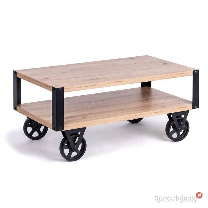 Stolik Kawowy Mały Na Kółkach 110 Quattro 55cm