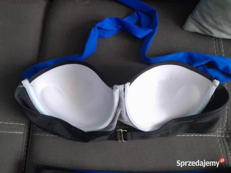 Strój kąpielowy dwuczęściowy czarnogranatowy Siewierz