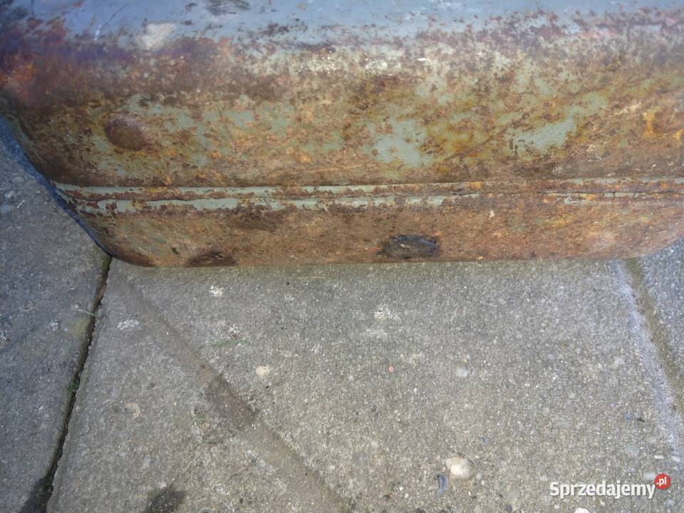 Kanister stary 10l z lejkiem z prl Bielsko-Biała