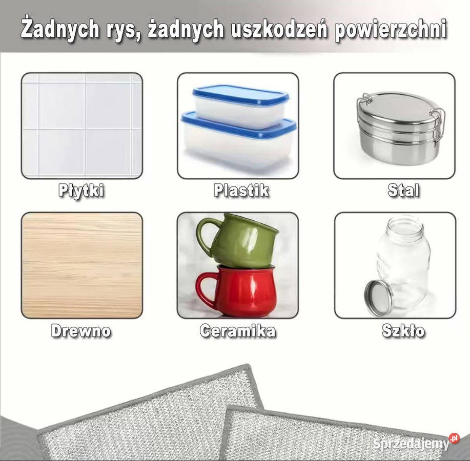 10 ściereczki do zmywania czyszczenia nie Krosno