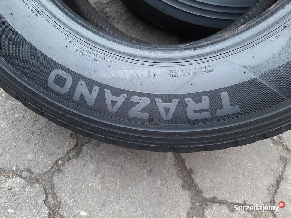 Opona używana ciężarowa 38555R225 TRAZANO Ciężarowe Zaścianki sprzedam