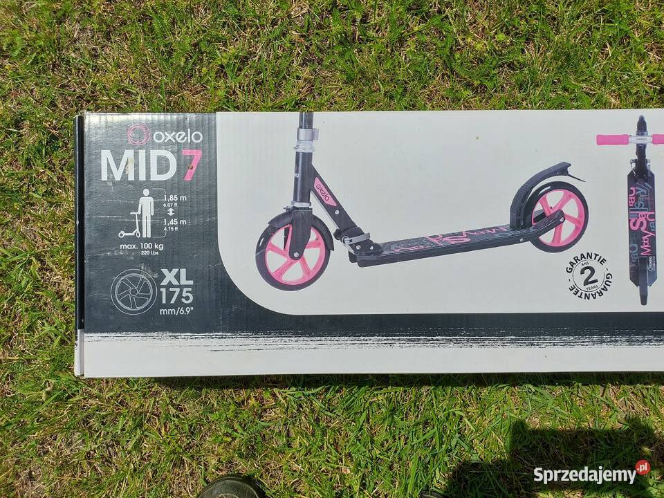 Hulajnoga Oxelo Mid 7 XL 175 składana Sport Łęczna