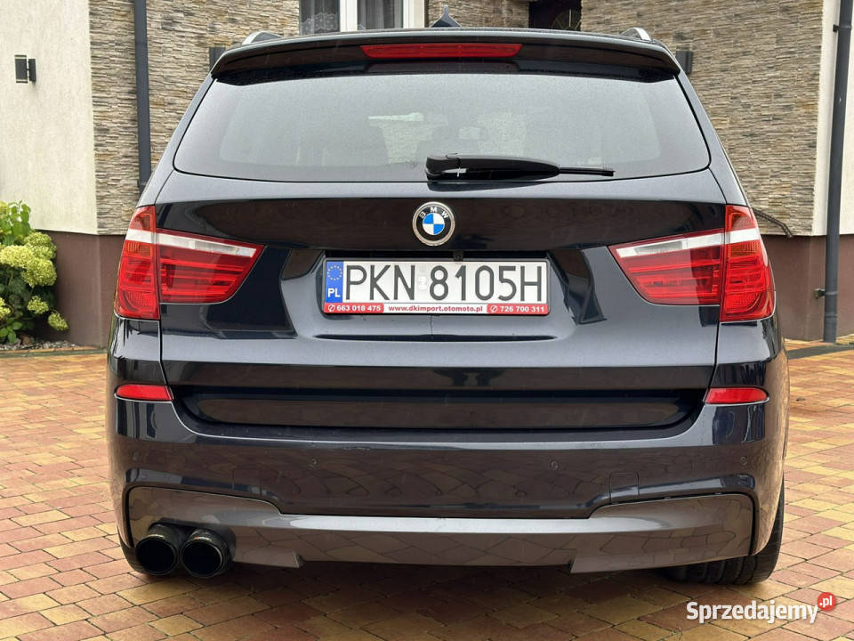 BMW X3 20 diesel 190hp F25 2010 Sadlno