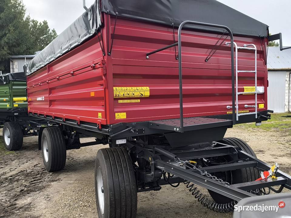 Przyczepa rolnicza IFA HL8011 WYWROTKA 3 strony nieuszkodzony Lichty