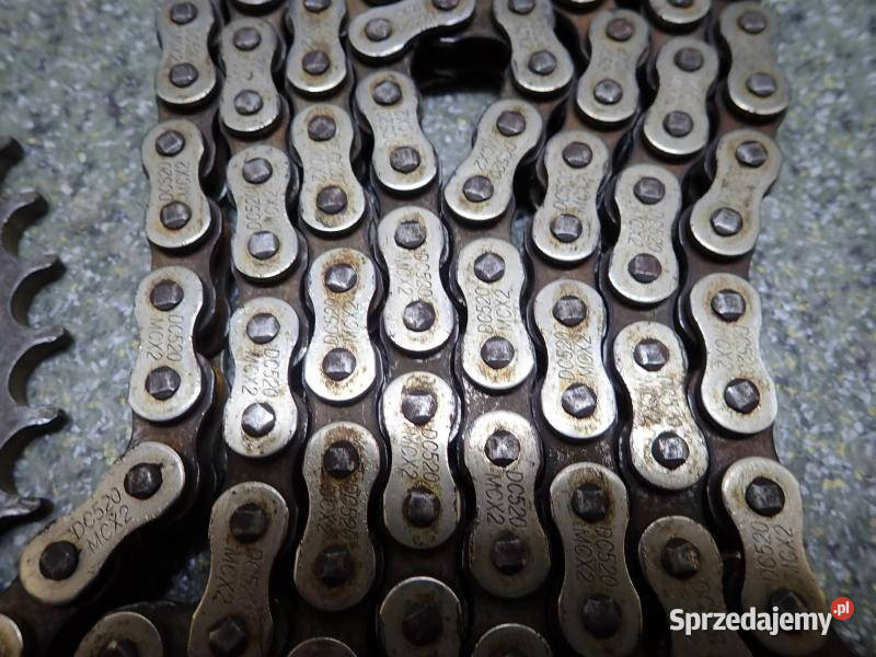NAPĘD ŁAŃCUCH ZĘBATKA PRZÓD TYŁ KAWASAKI KLX 650 Strzelce Krajeńskie