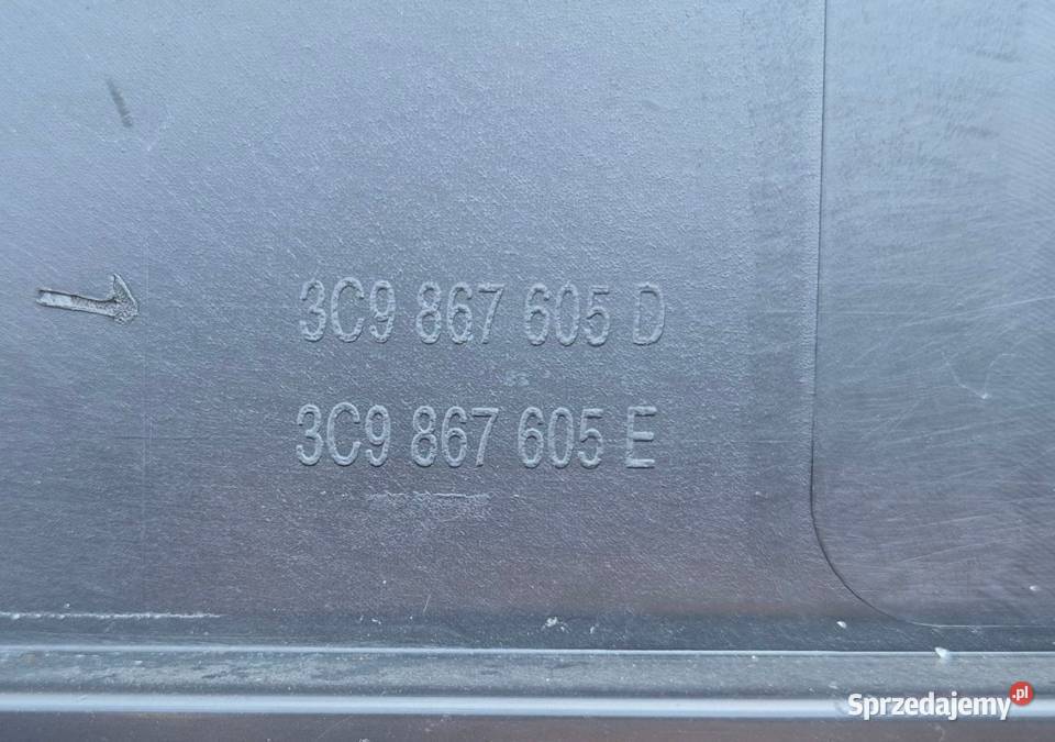 TAPICERKA OSŁONA KLAPY BAGAŻNIKA VW PASSAT B6 Tapicerki samochodowe Działoszyce sprzedam