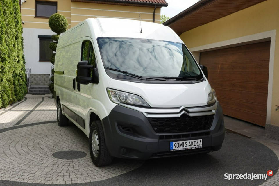 Citroen Jumper Klima Led Kamera Cofania 130 Rok produkcji 2018 mazowieckie Płońsk