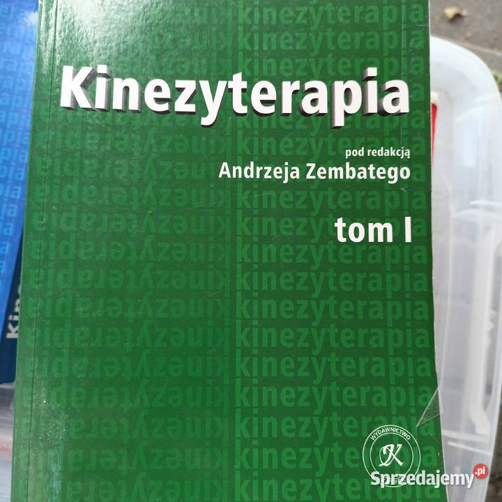 Kinezyterapia książki księgarnia Warszawa medycyna, nauki medyczne mazowieckie