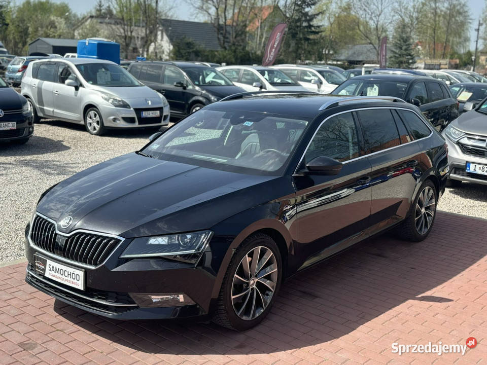 koda Superb Salon Polska DSG Niski podgrzewane fotele Sade Budy