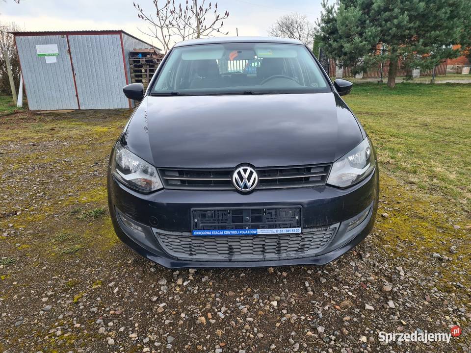Vw Polo 6r 14 benzyna anglik z kierownicą lewej światła do jazdy dziennej Proszowice