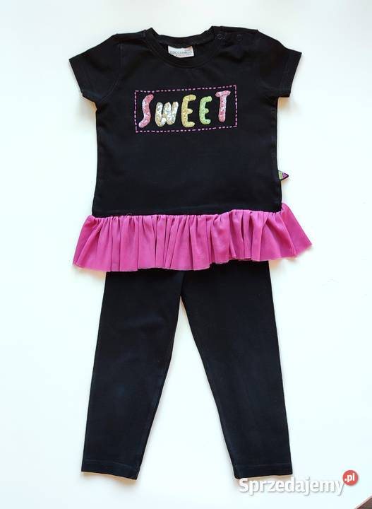 Komplet Sweet baskinka falbanka Coccodrillo 98 Katowice