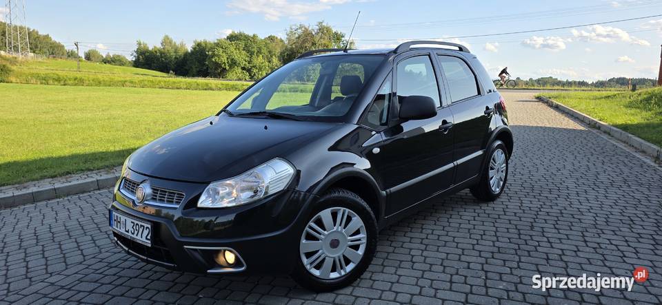Fiat sedici lift 16 120 bezwypadkowy czarny małopolskie Wadowice