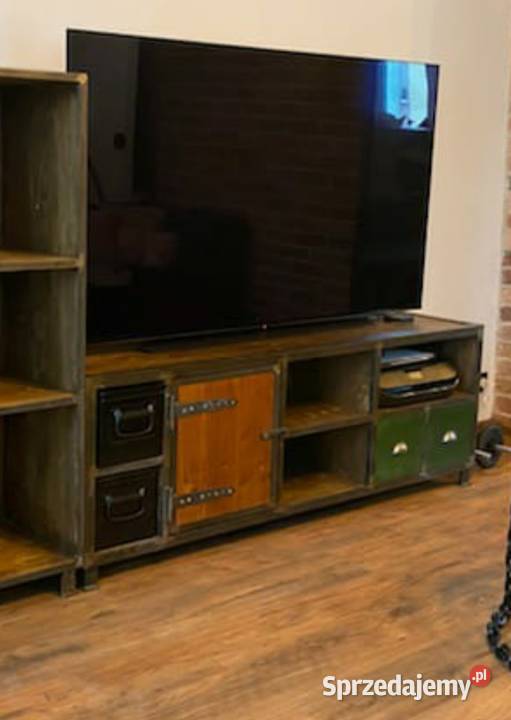 Komoda industrialna TV Szafka RTV loft sprzedam