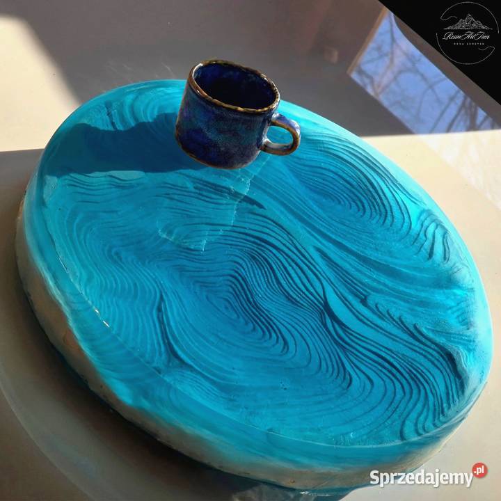 Żywica epoksydowa dekoracja ozdobna patera