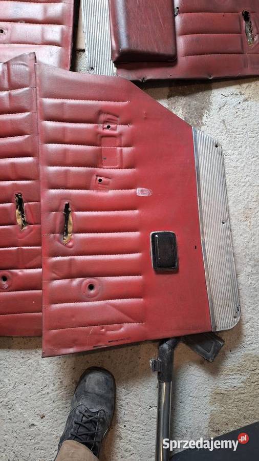 Boczki poszycia drzwi tapicerki Gaz 24 Wołga Kraków