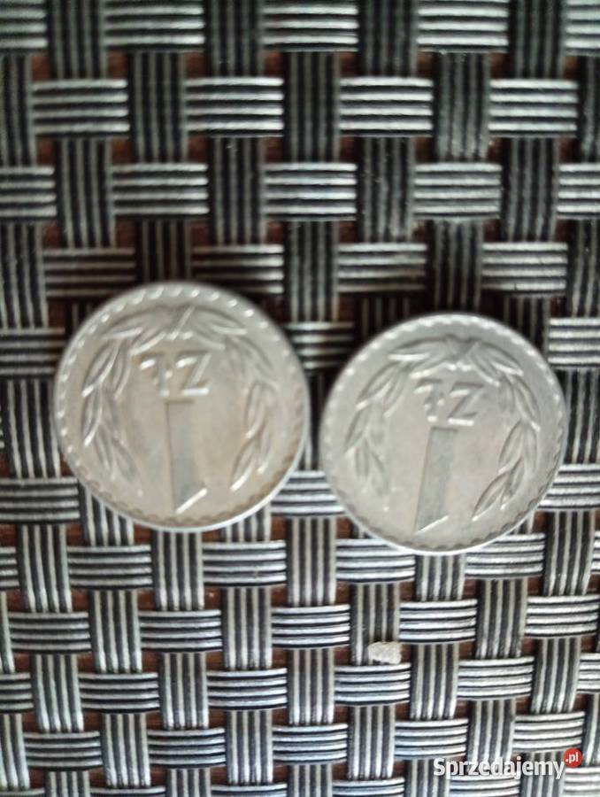 Sprzedam dwie monety 1 zl 1976 bzm obie Chełm sprzedam