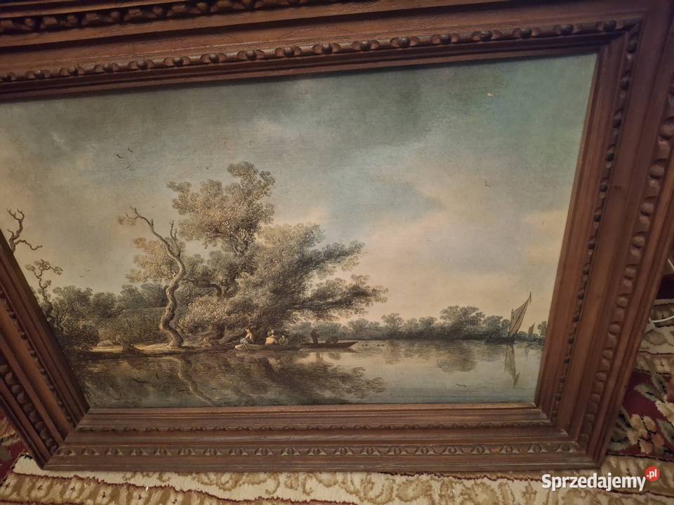 Widok rzeki Ruysdal Warszawa