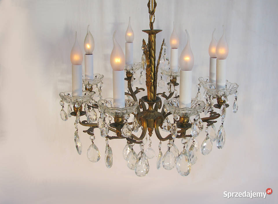 Lampa Żyrandol Glamour