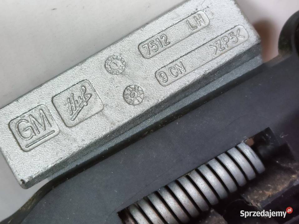 Klamka Drzwi Lewy Przód Opel Mokka X 2016 Części samochodowe Pleszew