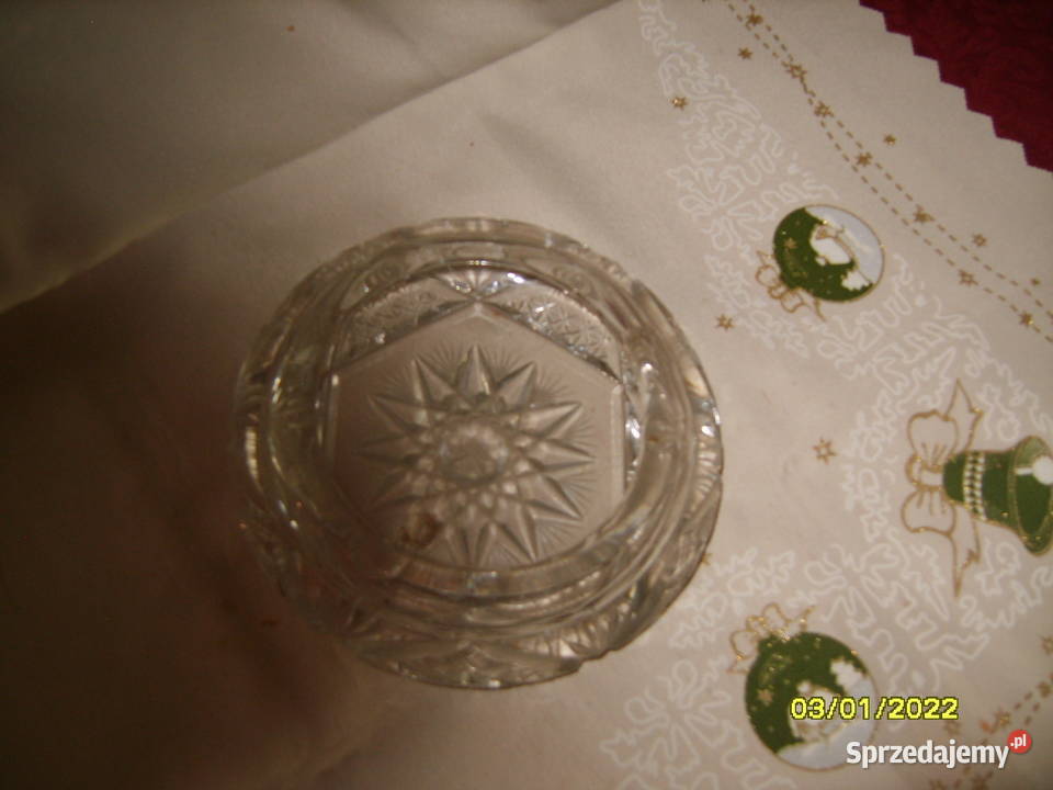 Popielniczki kryształowe Kraków