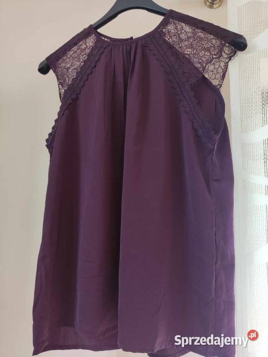 Ciemnofioletowa bluzka Vero Moda Rozmiar 38(M) podlaskie Hajnówka