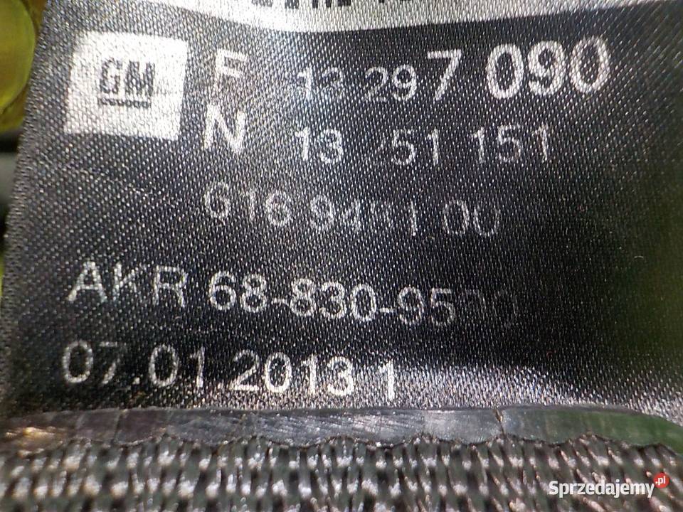 PEUGEOT 107 LIFT II 12r pas bezpieczenstwa lewy mazowieckie Suków