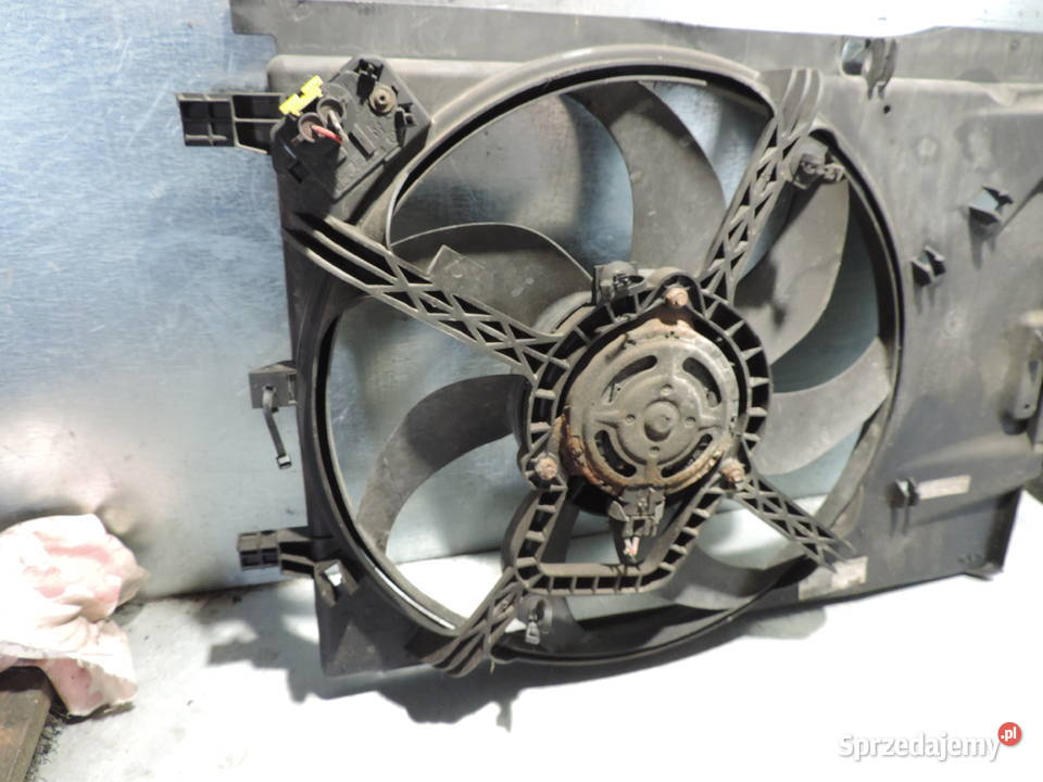 FIAT GRANDE PUNTO 14 16V WENTYLATOR CHŁODNICY małopolskie Nowy Sącz sprzedam