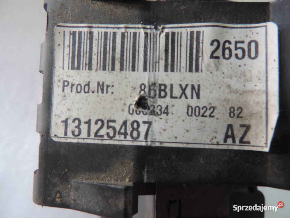 MODUŁ SKRZYNKA BSI OPEL VECTRA C 13125487