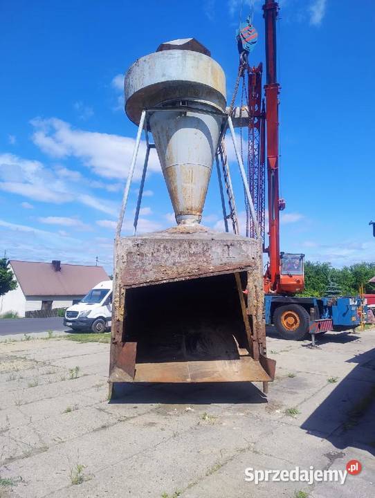 Cyklon odpylający do trocin pyłu drzewnego Romanowo Dolne