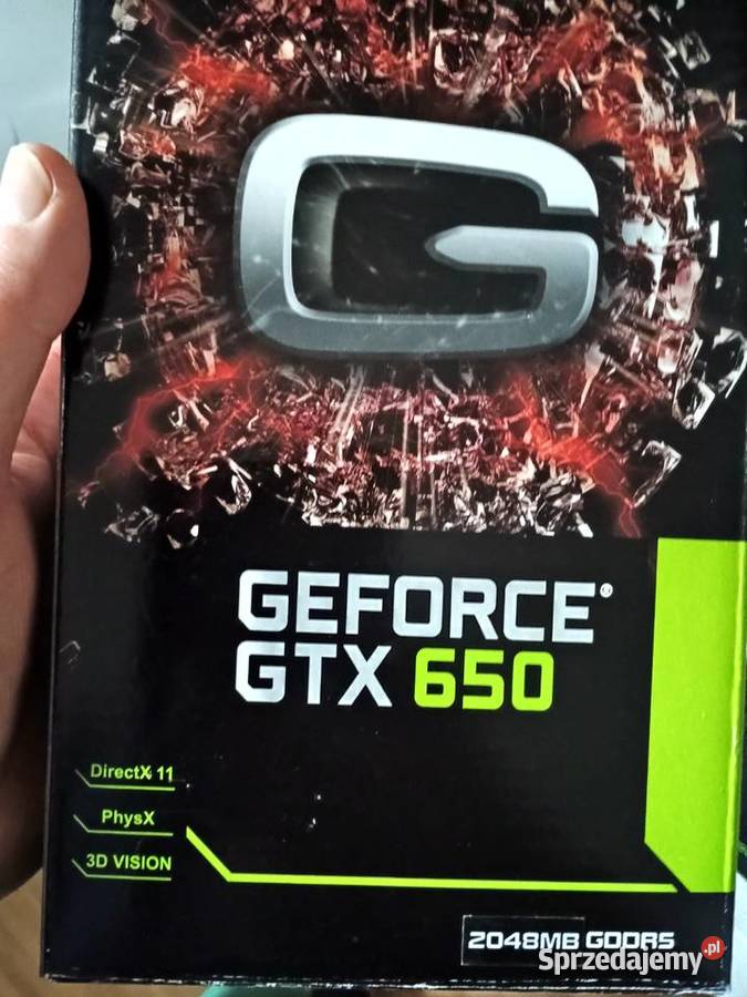 Karta graficzna GeForce GTX650 2GB Bielsko-Biała sprzedam