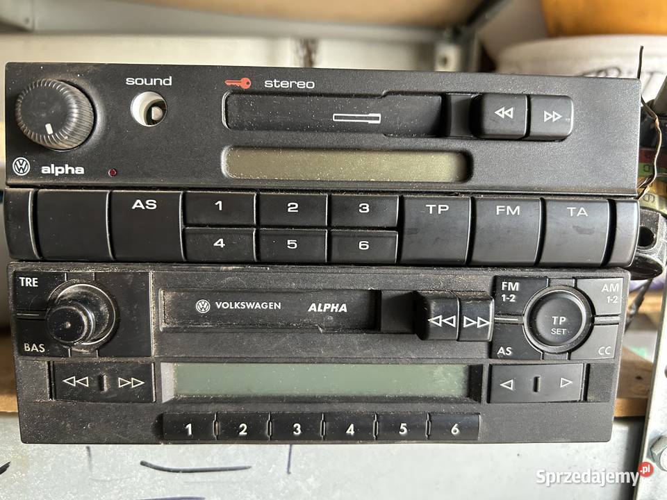 Radio samochodowe Alpha volkswagen sprzedam Bydgoszcz