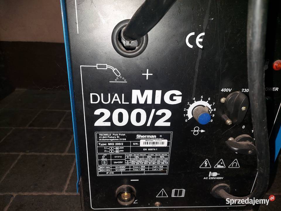 Spawarka Migomat Sherman DualMIG 2002 Spawarki i lutownice śląskie Imielin