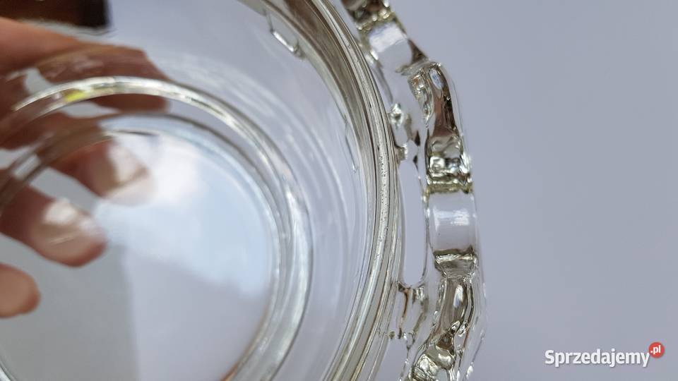 Dół bomboniery DIATRET Ząbkowice szkło PRL Dąbrowa Górnicza