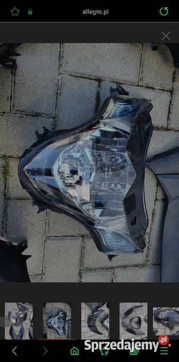 GSX R 1000 lampa błotnik owiewka bok zadupek Nowy Tomyśl