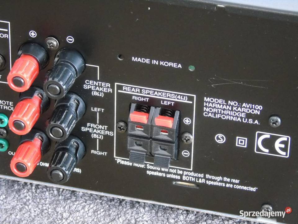 Wzmacniacz Harman Kardon AVl100 mocny i sprawny Jasło
