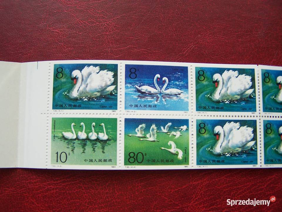 Chiny 1983 MNH Mi 190609 Karnet Fauna Ptaki sprzedam