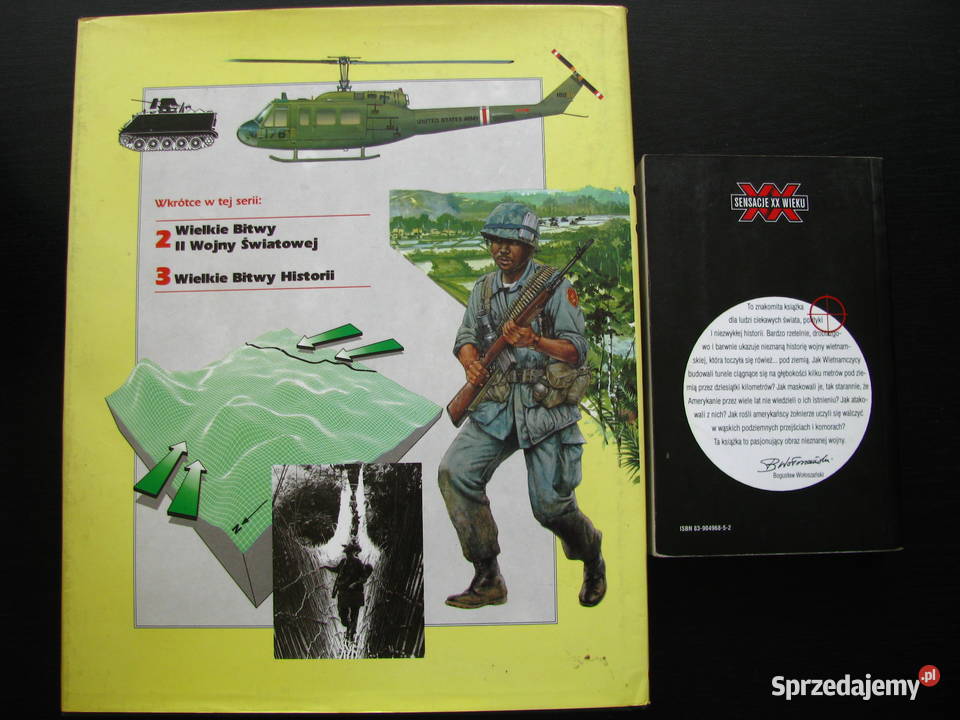 Wojna w Wietnamie 2 książki stan TANIO Olkusz