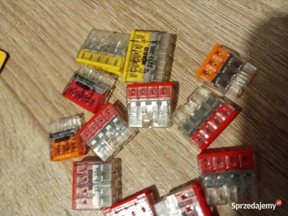 Złączki wago 2345 na drut i linke Nowy Sącz