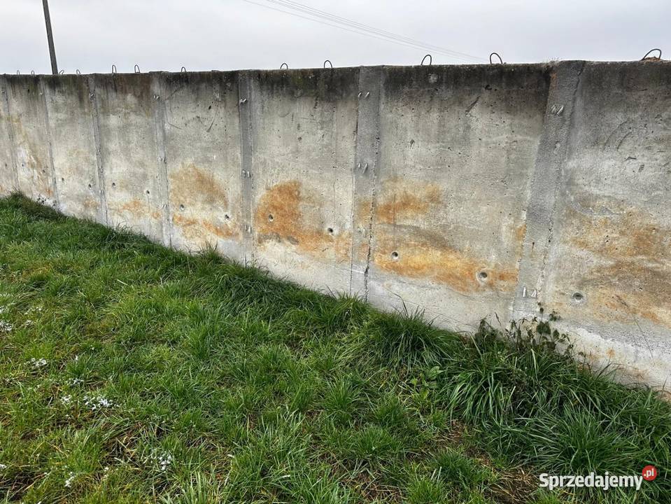 SKUP Płyty drogowe betonowe MON mury oporowe Kraków