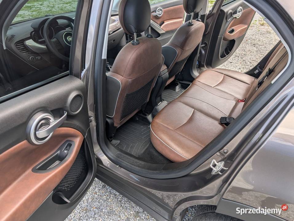 Śliczny Fiat 500X Lounge 24 MultiAir 180 benzyna 4/5 500X Rybnik sprzedam