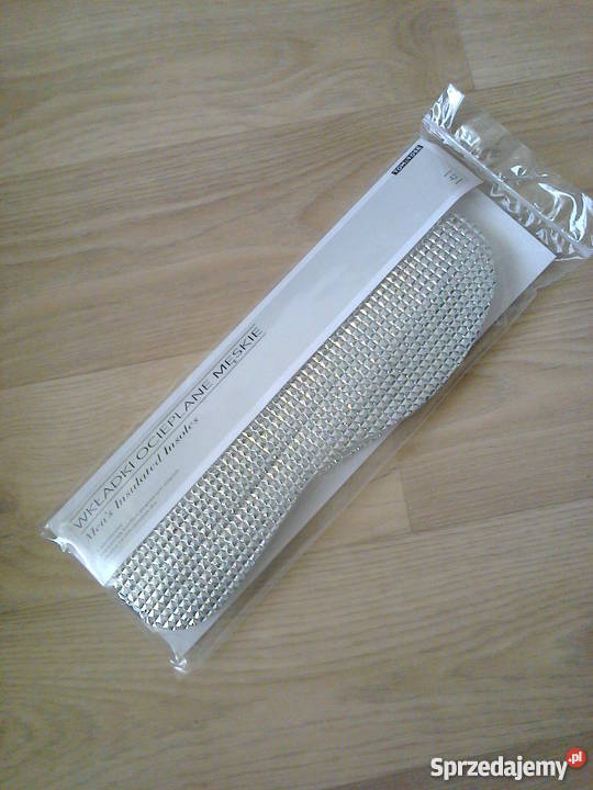 Wkładki ocieplane meskie 42 Rozmiar 42 Olkusz