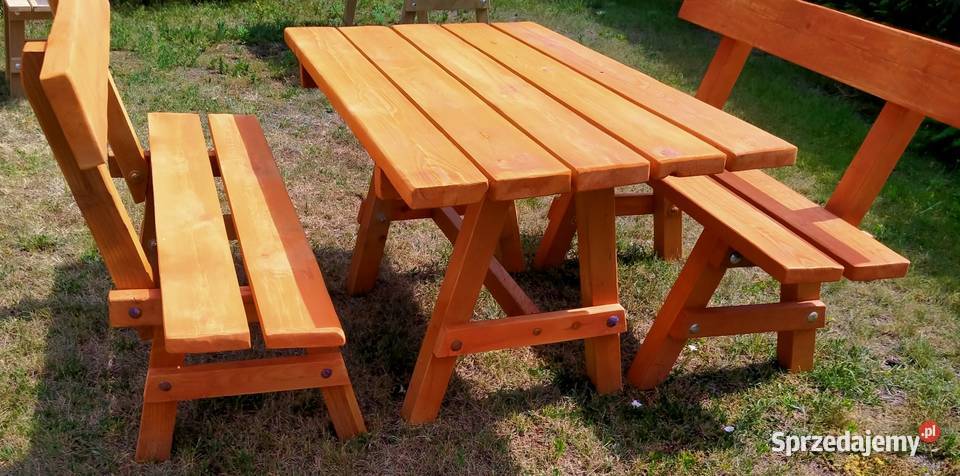 Meble ogrodowe sosna wielkopolskie