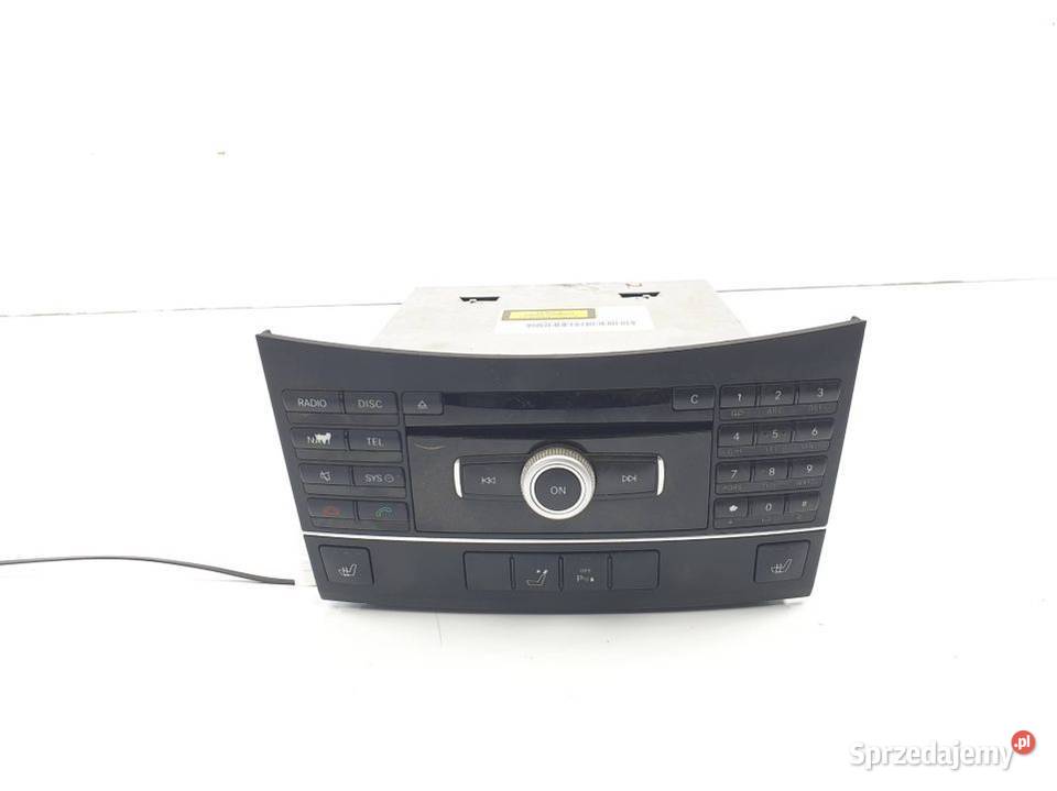 RADIO MERCEDES EKLASA W212 A2129009507 Pozostałe Lipno
