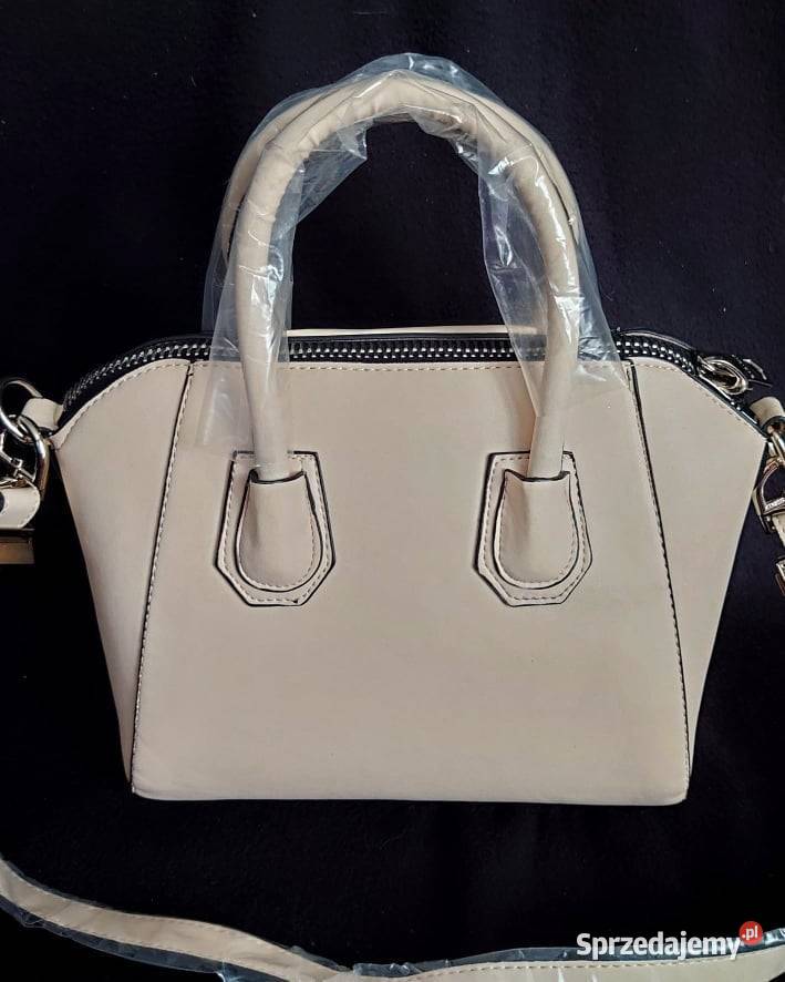 Torebka kuferek Givenchy antigona beżowa ecru Warszawa