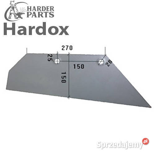 Lemiesz 300ha HARDOX 1903946P części do pługa Suwałki